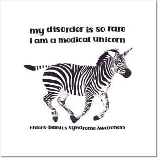 Ehlers Danlos Syndrome Unicorn Posters and Art